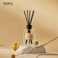 Diffuseur de parfum en verre de luxe promotionnel (prise en charge ODM/OEM) Formule à base d'huile longue durée, sans alcool et écologique