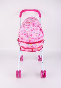 Jouet coulissant pour bébé, poussette de poupée et tout petits, rose, amusant,