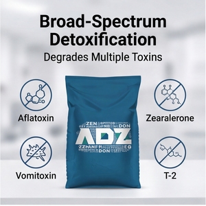 เอนไซม์ ADZ Toxizyme สำหรับย่อยสารพิษจากเชื้อรา ชนิดผง ละลายน้ำได้ ใช้สำหรับอาหารสัตว์ ปศุสัตว์ และการเพาะเลี้ยงสัตว์น้ำ - Product Image 4