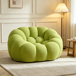 Sillón Individual de Lujo Moderno, Económico, Directo de Fábrica, con Forma de Burbuja, Calabaza o Balón de Fútbol, para Dormitorio o Balcón - Product Image 4