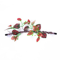 Reptile Vigne Escalade Pet Box Aménagement Paysager Décoration Simulation Feuille Plante Escalade Vigne