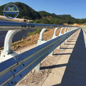 Durable Two <strong>Wave</strong> <strong>Guardrail</strong> W Beam Steel <strong>Road</strong> Barrier Crash Absorbing Highway Safety Protection - Product Image 4