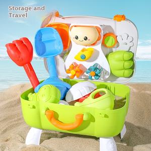 Spiaggia all'aperto giochi d'acqua per bambini di plastica sabbia pala e sabbia modello di gioco strumenti per acqua Set di giocattoli - Product Image 6
