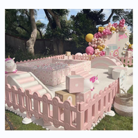 Aire de jeux intérieure pour enfants château gonflable et équipement d'amusement intérieur carrousel de jeu doux équipement de location de fête en mousse pour enfants