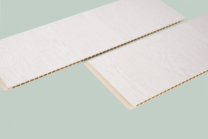 Panneau mural intérieur en WPC à rainure en U étanche à l'humidité et écologique pour la construction de maisons Panneau mural en WPC <span class=keywords><strong>Interio</strong></span> - Product Image 2