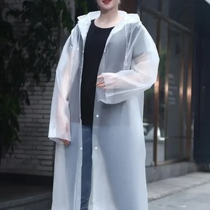 Adult <b>Raincoat</b> Non Disposable Thickened Outdoor Travel Climbing Waterproof Rain Gear Universal One Piece <b>Raincoat</b> - Product Image 3
