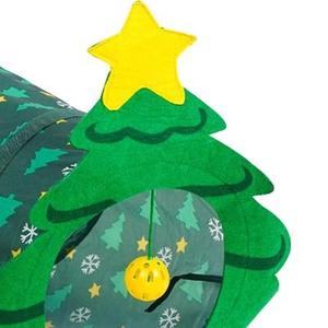 Christmas Cat <b>Tunnel</b> Small Animal Activity Toys for Indoor Kittens and <b>Bunnies</b> Indoor Cat Tubes & <b>Tunnels</b> - Product Image 2