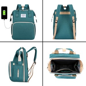 Borsa <span class=keywords><strong>per</strong></span> Passeggino Multifunzionale Pieghevole di Grande Capacità, Impermeabile e Isolante in Nylon, Versione Avanzata <span class=keywords><strong>per</strong></span> Uso Transfrontaliero - Product Image 2