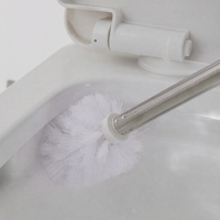 Ensemble de supports de brosse de toilette en PP écologique, brosse à récurer pour le nettoyage des toilettes et des cuvettes de salle de bain