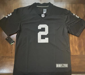 Nueva Camiseta de Las Vegas 2026 # 2 Ashton Jeanty Maxx Crosby Brock Bowers <span class=keywords><strong>Ken</strong></span> Stabler Bo Jackson Camiseta de fútbol americano cosida - Product Image 2