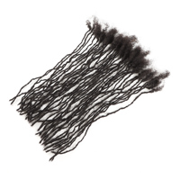 Estensioni Dreadlock in Capelli Umani Brasiliani Remy 100% all'Ingrosso, Estensioni Interlock in Capelli Umani