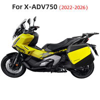 Valises latérales spéciales pour motos Honda XADV750 2022-2026, coffre arrière sans perçage, fixation rapide, ajustement parfait à l'original