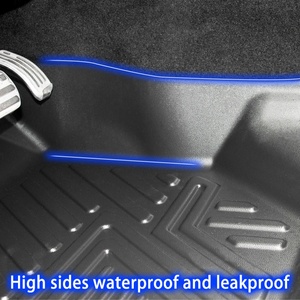 Alfombrillas de Coche TPE 5D para Conducción Izquierda y Derecha USADAS para MITSUBISHI TRITON 2024 - Product Image 6