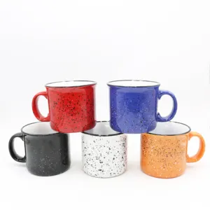 Wholesale amazons top sellers custom speckled cup ceramic stoneware coffee logo mug supplier