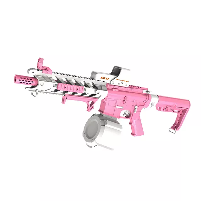 SKD M4 Gun M416 электрическая автоматическая пусковая установка для гелевых шариков, стрельба водяными шариками, командная игра, для игры на открытом воздухе, мультиплеерская пусковая пушка для брызг