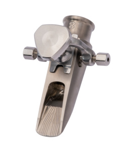 Boquilla de Saxofón Soprano Ligera y Ajustable de Titanio Blast1 con Superficie Antibacteriana PVD Arcoíris para Interpretación - Product Image 1
