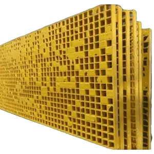 Non-slip anti-corrosion GRP grille board grating for floor foot walk Cable trench covers from China factory