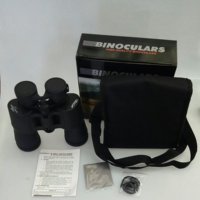 Venta directa de fábrica Color negro de larga distancia 7x50 10x50 Porro Binoculares de alta definición para senderismo flotante