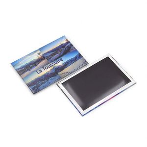 Imán de nevera de estaño con diseño más reciente, personalizado con imágenes de los Alpes de la Toussiere y Soubelles, regalo de recuerdo - Product Image 2