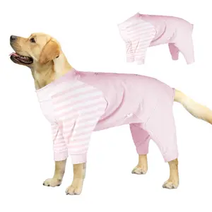 New arrival Home Pets Dogs Weaning suit Long sleeved Prevent hair loss puppy sterile clothes suitable for Medium and large dogs