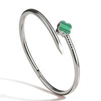 Nouveau Bracelet Trèfle à Quatre Feuilles Inaltérable Plaqué Or 18K, Style Luxe Léger et Haut de Gamme, pour l'Export