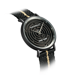 316L in acciaio inox nero <span class=keywords><strong>mito</strong></span> labirinto gioco zaffiro cristallo impermeabile giappone quarzo Movt legno sportivo da uomo guarda la corda di canapa - Product Image 5