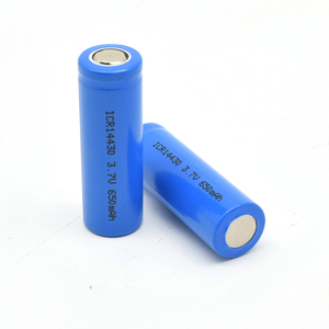 Small battery 14430 3,7 V Rechargeable Li-ion Battery 650 mAh - Product Image 1