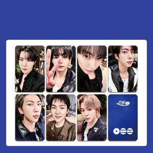 Set de 7 Fototarjetas KPOP de ARIRANG en Alta Definición, Tarjetas LOMO Brillantes de Doble Cara de JUNGKOOK, RM, <span class=keywords><strong>JIN</strong></span>, JIMIN, V, SUGA y J-HOPE, Colección para Fans - Product Image 2
