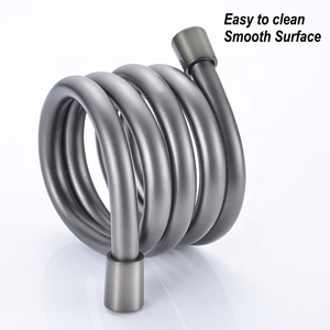 Manguera de Ducha Flexible de PVC Blanca Moderna con Certificación CUPC y TUV para Uso en Hoteles, Garantía de 5 Años - Product Image 4