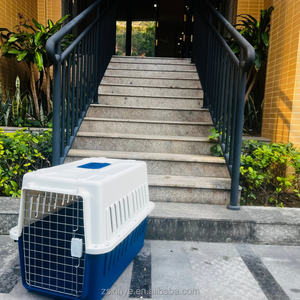 Cage de transport pour animaux de compagnie, vente chaude en usine, en plastique PP, respirante sur tous les côtés pour prévenir l'anxiété - Product Image 4