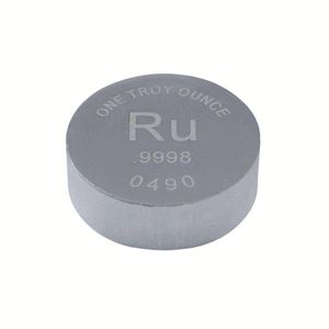 Hot Sale Noble Ruthenium Metal 99.95% High Purity Metal Ingot Customize - Product Image 5