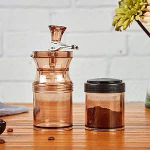 เครื่องบดกาแฟอะคริลิกสำหรับบ้านปรับได้การตั้งค่าได้เมล็ดกาแฟดีไซน์ใหม่ออกแบบด้วยมือโลโก้ได้ตามต้องการ - Product Image 4