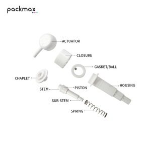 Tête de pompe Aishi, interrupteur fileté intégré, tête de pompe à lotion PP à 32 dents pour après-shampoing, shampoing et gel douche - Product Image 5