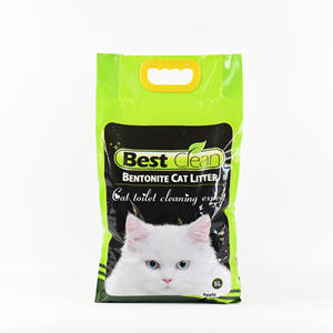 बेंटनाइट पालतू कूड़े के साथ पर्यावरण के अनुकूल लैवेंडर बिल्ली रेत को त्वरित सफाई के लिए मजबूत पंपिंग के साथ - Product Image 1