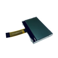 شاشة عرض LCD رسومية إيجابية FSTN-رمادية DETONE LCMD12864G-34 مقاس 128x64، وحدة 10 دبابيس مع شريحة تحكم ST7567، COG 2 بوصة، ضمان لمدة سنتين