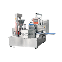 Machine automatique industrielle Uxin pour la fabrication de shumai, 180 pièces/min |   Équipement pour emballer les raviolis en acier inoxydable SUS304 à trois rangées, 3800W
