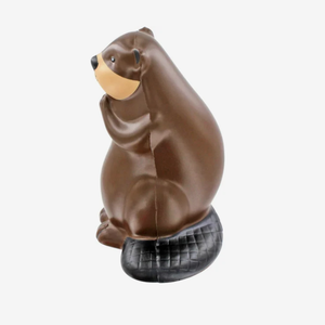 Palline Antistress Personalizzate a Forma di Castoro in Morbida Schiuma PU, Giocattolo da Spremere, Regalo Promozionale all'Ingrosso con Logo - Product Image 5
