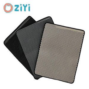 Almohadilla de arena para gatos de tela Oxford EVA de doble capa, impermeable, antideslizante, personalizable, accesorio de Control de arena para pies de mascotas, cajas de arena para gatos - Product Image 2