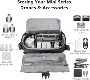 Thiết kế chuyên nghiệp du lịch mang túi cho DJI Neo/lật trường hợp fpvtosky Vai Túi - Product Image 3