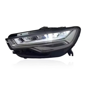 Faro Anteriore a LED con Lente Proiettore per Audi <span class=keywords><strong>A6</strong></span> (2012-2015) - Gruppo Ottico Anteriore DRL Popolare per Auto - Product Image 4