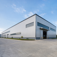 VICDOWEX Bâtiment à structure en acier à grande portée pour usine industrielle, atelier, entrepôt et hangar avec garantie de 5 ans