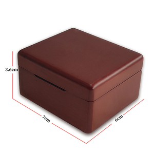 Caja Musical de Madera Roja de Lujo The Godfather, Mecanismo Musical de Cuerda, Regalo Especial y Adorable para Amigos y Familiares en Navidad - Product Image 5