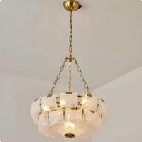 Nouveau Lustre PM 2026 en Verre Murano Nuage Style Rétro Français, Éclairage Haut de Gamme pour Salon, Salle à Manger et Chambre à Coucher