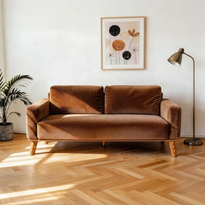 Juego de Sofás Seccionales Tapizados Tradicionales, Rellenos de Espuma, Diseño Moderno, Sofá de Dos Plazas, para Sala de Estar, Escuela, Oficina, Apartamento - Product Image 5