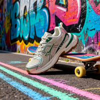 Chaussures de course rétro d'été pour couple OEM/ODM – Baskets personnalisées pour hommes et femmes, semelle épaisse, antidérapantes, respirantes, style Dad Shoes tendance