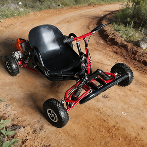 Nouveau kart tout-terrain 90cc à essence, pédale, <span class=keywords><strong>vélo</strong></span> de drift sur la plage avec moteur à deux temps, kart de drift en plein air avec pièces et accessoires - Product Image 3