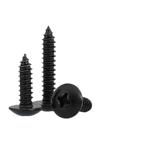 Tornillo Autorroscante de Cabeza Plana Grande, Endurecido, Negro, Tipo Cruz, Tipo Hongo, Clavo Zigong M - Product Image 1