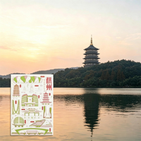 Impression personnalisée de cartes de visite d'hôtel à Hangzhou, impression sur papier coton 600 g/m², impression typographique avec gaufrage à sec, 100x150 mm