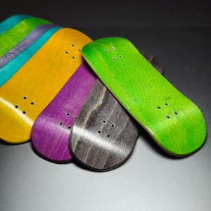 Planche à roulettes Leefai <span class=keywords><strong>Pop</strong></span> Board en érable canadien, fabriquée à la main, cinq couches, colorée, laminée, planche à roulettes professionnelle pour le fingerboard, cadeau - Product Image 1
