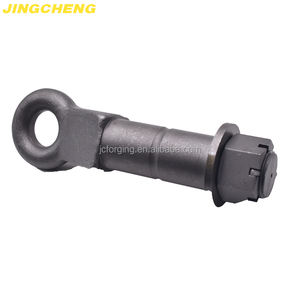 Pièces de <span class=keywords><strong>remorque</strong></span>, <span class=keywords><strong>anneau</strong></span> de remorquage forgé à froid, peint en noir, 10 tonnes, <span class=keywords><strong>anneau</strong></span> de remorquage robuste pour <span class=keywords><strong>camion</strong></span>, œil de remorquage pivotant - Product Image 2